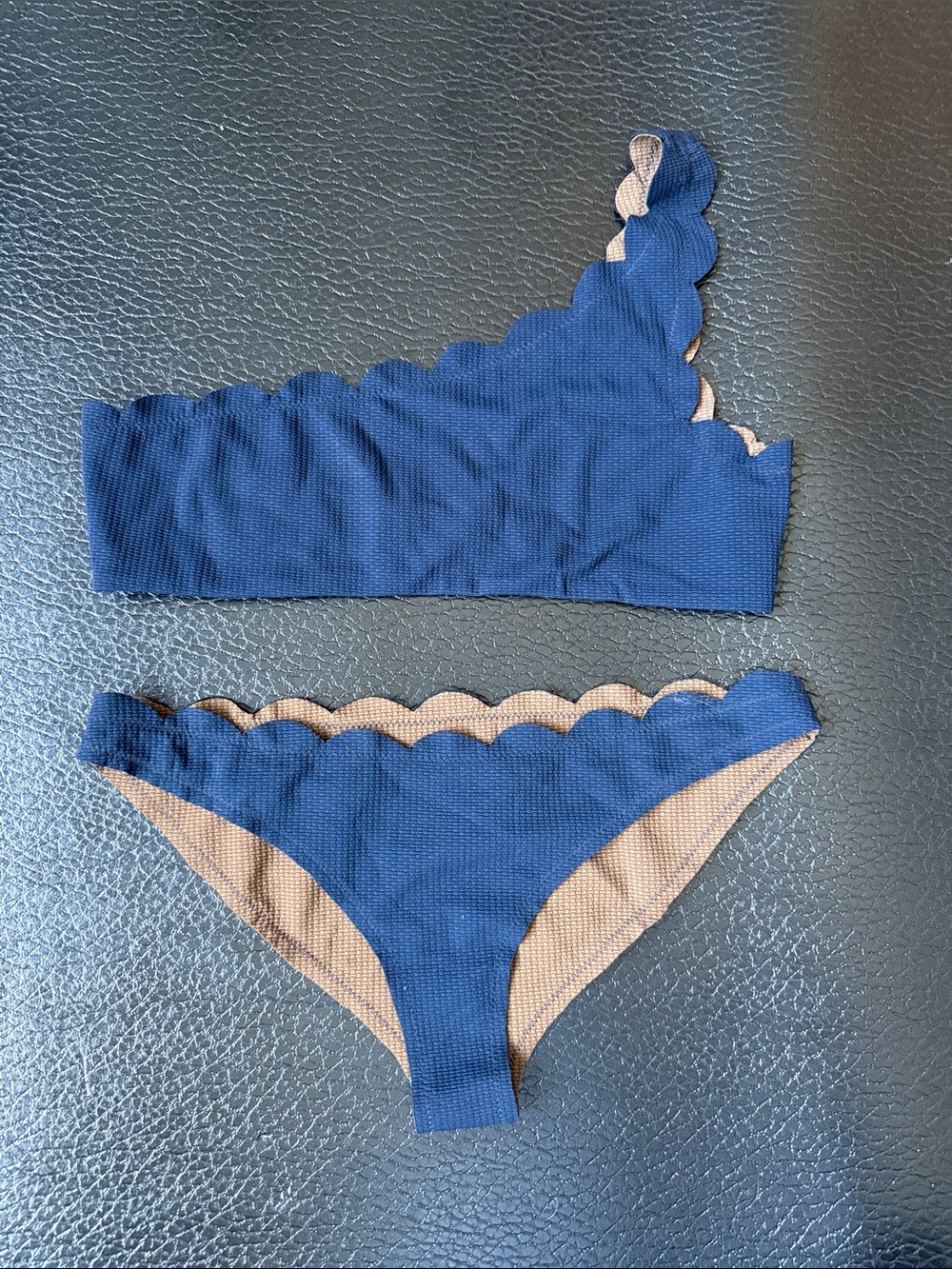 Marysia Scalloped Two-Piece Bikini Set